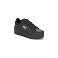 Tommy Jeans Rövid szárú edzőcipők TJW FLATFORM ESS Fekete 40 női cipő