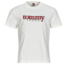 Tommy Jeans Rövid ujjú pólók TJM REG APPLIQ GRAPHIC SS T EXT Fehér EU XL
