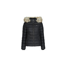 Tommy Jeans Steppelt kabátok TJW BASIC HOODED DOWN JACKET Fekete EU XS