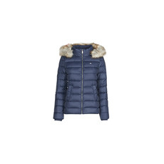 Tommy Jeans Steppelt kabátok TJW BASIC HOODED DOWN JACKET Tengerész EU XS