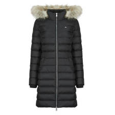 Tommy Jeans Steppelt kabátok TJW ESSENTIAL HOODED DOWN COAT Fekete EU XXS női dzseki, kabát
