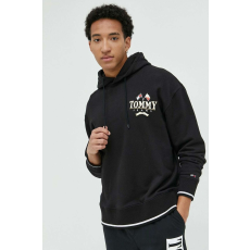 Tommy Jeans Tommy Jeans Oversized Back Print kapucnis, fekete, L