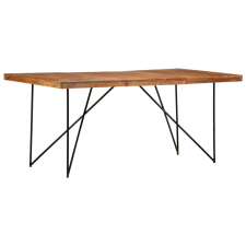 tömör akácfa étkezőasztal 180 x 90 x 76 cm bútor