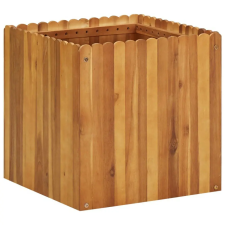  Tömör akácfa kerti magaságyás 100 x 100 x 25 cm kerti tárolás