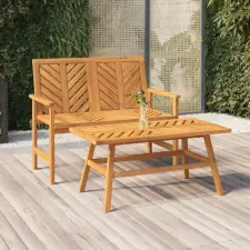  tömör akácfa kerti pad 109 cm kerti bútor