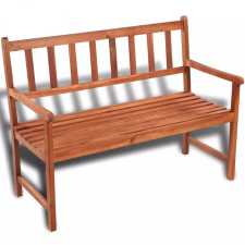  Tömör akácfa kerti pad 120 cm kerti bútor