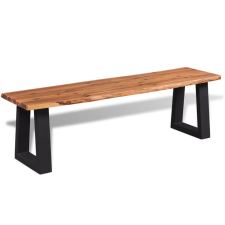  tömör akácfa pad 145 cm bútor