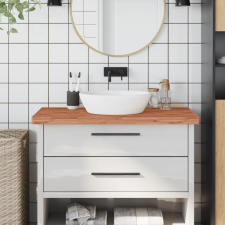 tömör bükkfa fürdőszobai pult 100 x 50 x 4 cm építőanyag