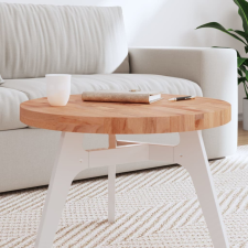  tömör bükkfa kerek asztallap Ø60 x 4 cm bútor