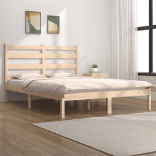 tömör fenyőfa ágykeret 200 x 200 cm ágy és ágykellék