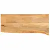  tömör mangófa asztallap természetes éllel 90 x 20 x 2,5 cm