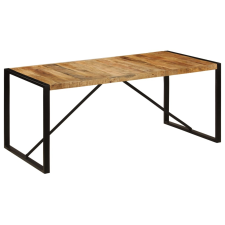 tömör mangófa étkezőasztal 180 x 90 x 75 cm bútor