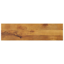  tömör mangófa téglalap alakú asztallap 110x30x2,5 cm bútor
