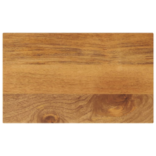  tömör mangófa téglalap alakú asztallap 50x20x2,5 cm bútor