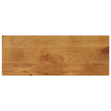 tömör mangófa téglalap alakú asztallap 70x20x3,8 cm bútor