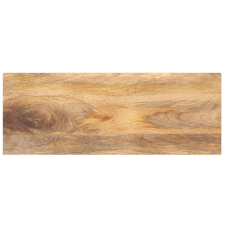  tömör mangófa téglalap alakú asztallap 80x40x2,5 cm bútor