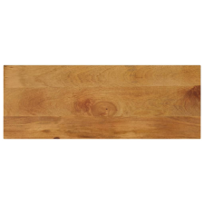  tömör mangófa téglalap alakú asztallap 90x20x3,8 cm bútor