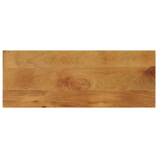  tömör mangófa téglalap alakú asztallap 90x30x3,8 cm bútor