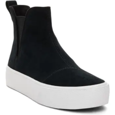 TOMS Csizmák Fenix Platform Chelsea Fekete 38