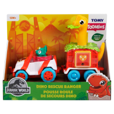 Tomy Toomies Jurassic World Dino tojások - Mentőautó autópálya és játékautó