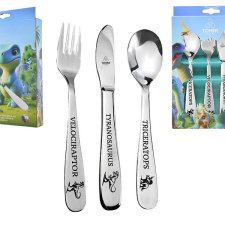 Toner DINO Gyermek evőeszköz, 3 db babaétkészlet