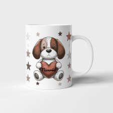 Tonerek.com Beagle mintás bögre egyedi névvel bögrék, csészék