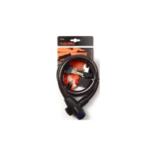 Tonyon Trinity-Tonyon TR-533 kulcsos sodronyzár, 15 x 1000 mm, vázkonzollal, fekete kerékpár lakat