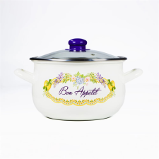 TOO BELLY BON APPETIT 4.8L 22cm lábas (fazék) üveg fedővel edény
