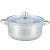 TOO KT-217 5,5 L-es fazék fedővel, 24cm-es konyhai edény (KT-217)
