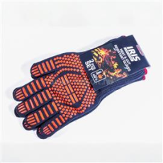 TOO KT-393 2 db-os 33*17 cm-es hő-és vágásálló kesztyű (KT-393)