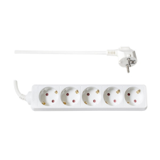 TOO PSW-530 5 aljzat 3 méter 3x1.5mm2 fehér elosztó hosszabbító, elosztó