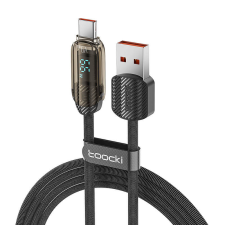 Toocki Charging Cable A-C, 1m, 66W (Black) kábel és adapter