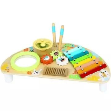 Tooky Toy : hangszeres foglalkoztató asztalka - ütősök játékhangszer