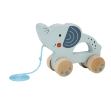 Tooky Toy TOOKY fa húzható elefánt PASZTEL szín tili toli