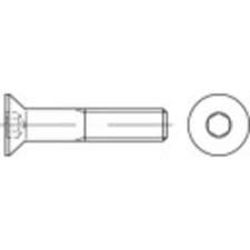 Toolcraft 148606 Süllyesztett csavarok M24 200 mm Belső hatlapú Acél 1 db (148606) barkácsolás, csiszolás, rögzítés