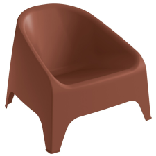 Toomax Matera műanyag kerti fotel - terracotta kerti bútor