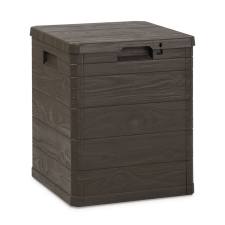 Toomax TOOMAX WOODYS BROWN 90 LITERES MŰANYAG KERTI TÁROLÓDOBOZ - BARNA kerti tárolás