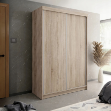  TOP B-25  Tolóajtós Szekrény 150x200x62 - Sonoma tölgy bútor