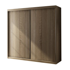  TOP B-25  Tolóajtós Szekrény 200x200x62 - Sonoma tölgy bútor
