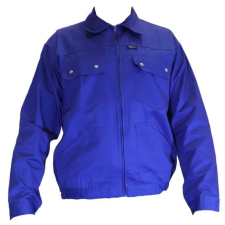 TOP Dzseki kevertszálas cipzáras TOP004, kék, 5XL munkaruha