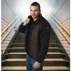 TOP ELITE Dzseki steppelt őszi-tavaszi (100%poliészter) TOP E-Hunter JBR, barna, L