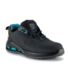 TOP ELITE Védőfélcipő S3 WR ESD SRC, kompozit orrmerevítő TOP ELITE MERLIN LOW, fekete, 48