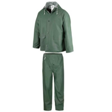 TOP Esőkabát és nadrág PVC 80cm hosszú TOP NIAGARA SET G, zöld, 4XL munkaruha