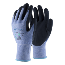 TOP Kesztyű - szerelőkesztyű - Szuper könnyű, Latex kék 11/XXL