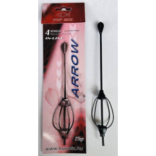 TOP MIX Arrow négybordás method feeder kosár 25g horgászkiegészítő