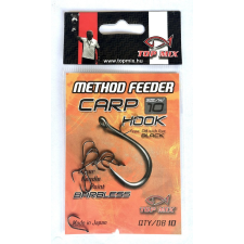 TOP MIX Method Feeder Carp Hook Barbless #10 horog