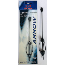 TOP MIX Top Mix Hárombordás Arrow method feeder kosár - 45gr horgászkiegészítő