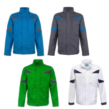 TOP Munkakabát állítható mandzsetta/derék (65%poliészter) TOP NOVA, zöld, 4XL munkaruha