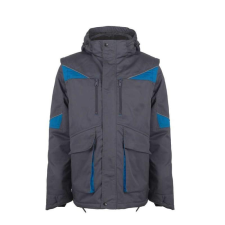 TOP Munkakabát téli (65%poliészter 35%pamut) TOP NOVA, szürke, 3XL munkaruha