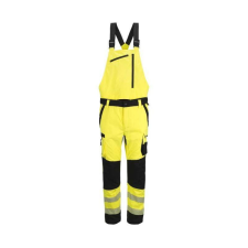 TOP PHOENIX HI2D BP melles nadrág, fluo yellow/black, 5XL munkaruha